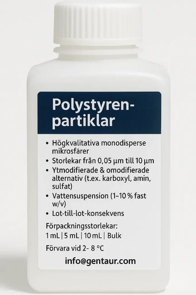 Carboxyl Polystyrene Particles, Crosslinked, 125- 149µm, 1%w/v, 10mL